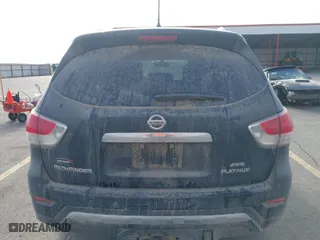 2016 Nissan Pathfinder Platinum with VIN 5N1AR2MM5GC659182, listed as a IAAI auction lot 41339507 with 150,000 mi miles. Bid and sale history available at carsss.com. Image 15.