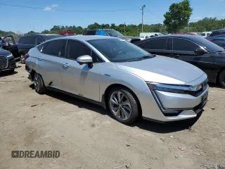 2018 Honda Clarity Plug-In Hybrid Touring with VIN JHMZC5F30JC018395, listed as a Copart auction lot 60389854 with 68,202 mi miles and Salvage Title. Bid and sale history available at carsss.com. Image 4.