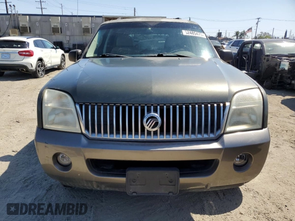 2002 Mercury Mountaineer z VIN 4M2ZU66E22ZJ17671, wystawiony jako Copart lot #52485475 z przebiegiem 134 253 mil mil oraz Czysty tytuł • Clean title. Historia ofert i sprzedaży dostępna na DreamBid. Obrazek 5.
