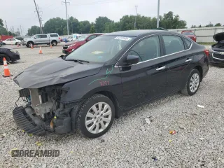 2017 Nissan Sentra SV with VIN 3N1AB7AP4HL658103, listed as a Copart auction lot 64237695 with 87,140 mi miles and Salvage title. Bid and sale history available at DreamBid. Image 1.