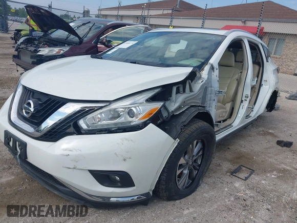 2016 Nissan Murano Platinum with VIN 5N1AZ2MHXGN117941, listed as a IAAI auction lot 42480275 with 78,182 mi miles and . Bid and sale history available at DreamBid. Image 6.