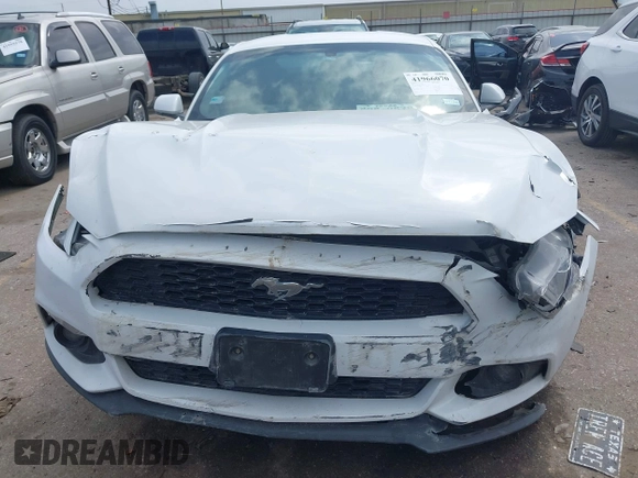 2017 Ford Mustang EcoBoost with VIN 1FA6P8TH0H5239123, listed as a IAAI auction lot 41966070 with 110,144 mi miles. Bid and sale history available at carsss.com. Image 12.