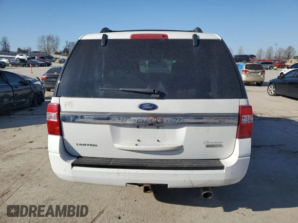 2017 Ford Expedition EL Limited with VIN 1FMJK1KT8HEA07915, listed as a Copart auction lot 48438235 with 147,301 mi miles and Salvage Title. Bid and sale history available at carsss.com. Image 6.