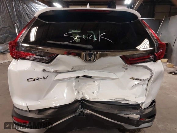 2022 Honda CR-V EX with VIN 2HKRW2H56NH643027, listed as a IAAI auction lot 40669713 with 12,614 mi miles. Bid and sale history available at carsss.com. Image 6.