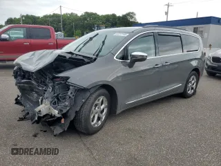 2022 Chrysler Pacifica Limited with VIN 2C4RC1GG8NR171034, listed as a Copart auction lot 61217155 with 85,400 mi miles and Salvage title. Bid and sale history available at DreamBid. Image 1.