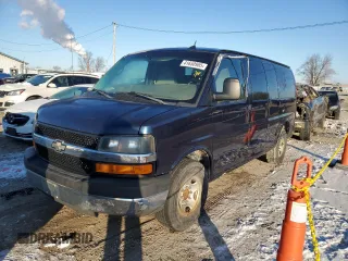 2011 Chevrolet Express Cargo z VIN 1GCZGTCGXB1149008, wystawiony jako Copart lot #41650985 z przebiegiem 236 470 mil mil oraz Czysty tytuł • Clean title. Historia ofert i sprzedaży dostępna na DreamBid. Obrazek 1.