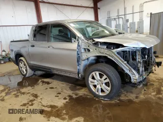 2017 Honda Ridgeline Sport+ with VIN 5FPYK3F22HB038941, listed as a Copart auction lot 51498405 with 121,347 mi miles and Salvage title. Bid and sale history available at DreamBid. Image 4.