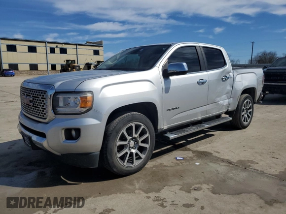 2018 GMC Canyon 2WD Denali with VIN 1GTG5EEN0J1166564, listed as a Copart auction lot 44747795 with 145,457 mi miles and Salvage Title. Bid and sale history available at carsss.com. Image 1.
