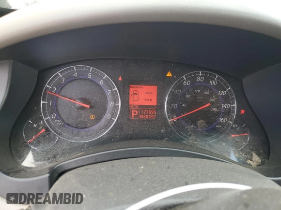 2008 Infiniti EX Journey with VIN JNKAJ09F68M352530, listed as a Copart auction lot 63513514 with 177,595 mi miles and Salvage Title. Bid and sale history available at carsss.com. Image 9.