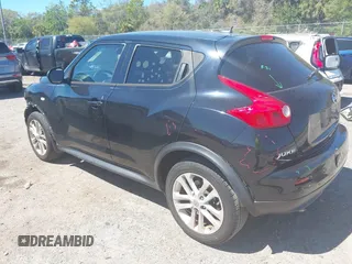 2014 Nissan Juke S with VIN JN8AF5MR1ET451280, listed as a IAAI auction lot 41821854 with 156,632 mi miles. Bid and sale history available at carsss.com. Image 3.