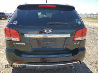 2012 Kia Sorento SX with VIN 5XYKW4A24CG188745, listed as a Copart auction lot 47576515 with 221,592 mi miles and Salvage Title. Bid and sale history available at carsss.com. Image 6.