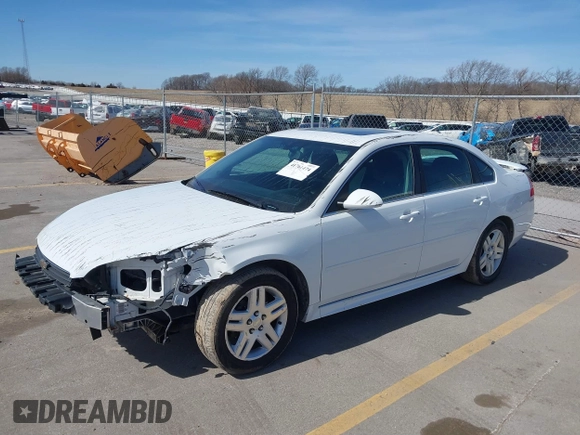 2012 Chevrolet Impala LT Fleet with VIN 2G1WG5E34C1318193, listed as a IAAI auction lot 41761474 with 140,000 mi miles and . Bid and sale history available at DreamBid. Image 2.