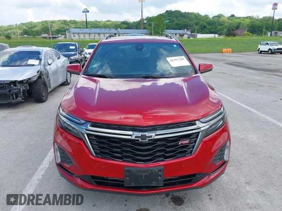 2022 Chevrolet Equinox RS with VIN 3GNAXWEV9NS181906, listed as a IAAI auction lot 42257280 with 44,492 mi miles and . Bid and sale history available at DreamBid. Image 12.