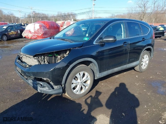 2013 Honda CR-V EX with VIN 2HKRM4H55DH645609, listed as a IAAI auction lot 41535809 with NaN miles. Bid and sale history available at carsss.com. Image 2.