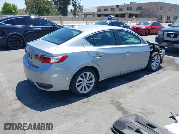 2017 Acura ILX with VIN 19UDE2F33HA016166, listed as a IAAI auction lot 42587988 with 52,927 mi miles and . Bid and sale history available at DreamBid. Image 4.