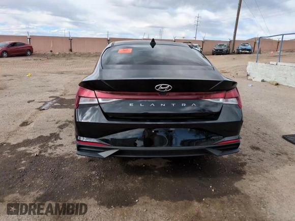 2023 Hyundai Elantra SEL with VIN 5NPLM4AG4PH095583, listed as a Copart auction lot 52349355 with 37,202 mi miles and Non repairable. Bid and sale history available at DreamBid. Image 13.