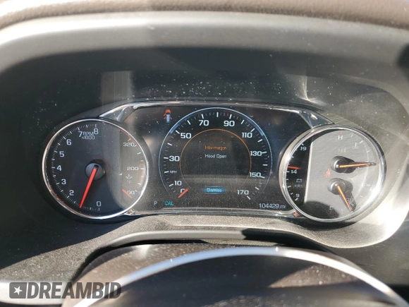 2017 GMC Acadia Denali with VIN 1GKKNPLSXHZ144764, listed as a Copart auction lot 45737915 with 104,429 mi miles and Salvage Title. Bid and sale history available at carsss.com. Image 9.
