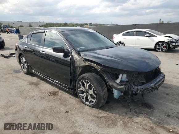 2017 Honda Accord Sedan Sport with VIN 1HGCR2F50HA223261, listed as a Copart auction lot 50190785 with 88,638 mi miles and Salvage Title. Bid and sale history available at carsss.com. Image 4.