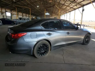 2016 Infiniti Q50 2.0t Premium with VIN JN1CV7AP3GM201982, listed as a Copart auction lot 75443484 with 79,658 mi miles and Clean Title. Bid and sale history available at carsss.com. Image 3.
