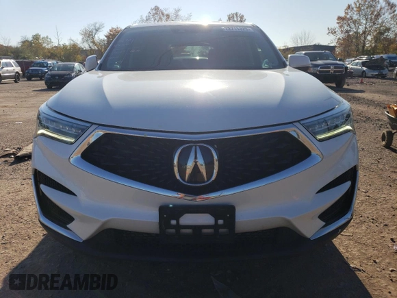 2020 Acura RDX w/Technology Pkg with VIN 5J8TC2H53LL038083, listed as a Copart auction lot 72711323 with 55,685 mi miles. Bid and sale history available at carsss.com. Image 5.