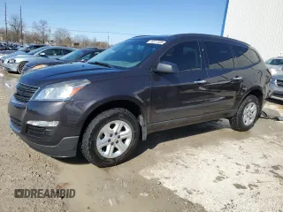2017 Chevrolet Traverse LS with VIN 1GNKRFED8HJ186820, listed as a Copart auction lot 46611905 with 119,833 mi miles and Non repairable. Bid and sale history available at DreamBid. Image 1.