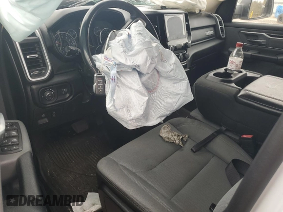 2020 Ram 1500 Big Horn with VIN 1C6RREBT5LN245943, listed as a Copart auction lot 43870225 with 84,038 mi miles and Salvage Title. Bid and sale history available at carsss.com. Image 8.