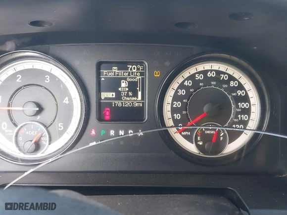 2017 Ram 2500 Tradesman with VIN 3C6UR5HLXHG658393, listed as a IAAI auction lot 41582199 with 178,120 mi miles. Bid and sale history available at carsss.com. Image 7.