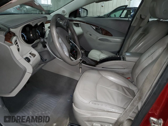 2010 Buick LaCrosse CXL with VIN 1G4GD5EG1AF258477, listed as a Copart auction lot 52189625 with 75,740 mi miles and Clean title. Bid and sale history available at DreamBid. Image 7.
