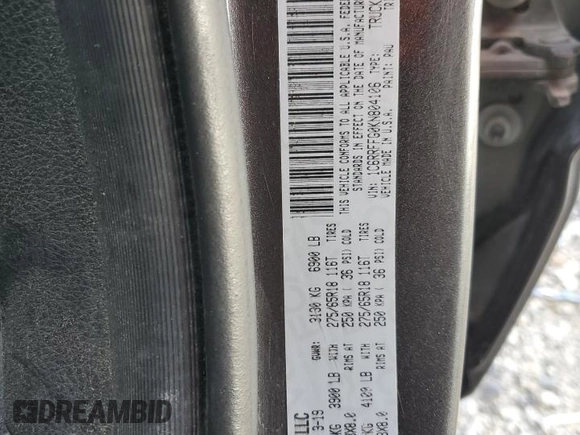 2019 Ram 1500 Big Horn/Lone Star with VIN 1C6RRFFG0KN804106, listed as a Copart auction lot 50991025 with 77,211 mi miles and Salvage Title. Bid and sale history available at carsss.com. Image 13.