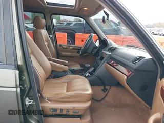 1997 Land Rover Range Rover with VIN SALPV124XVA360487, listed as a IAAI auction lot 41817163 with 141,344 mi miles and . Bid and sale history available at DreamBid. Image 5.