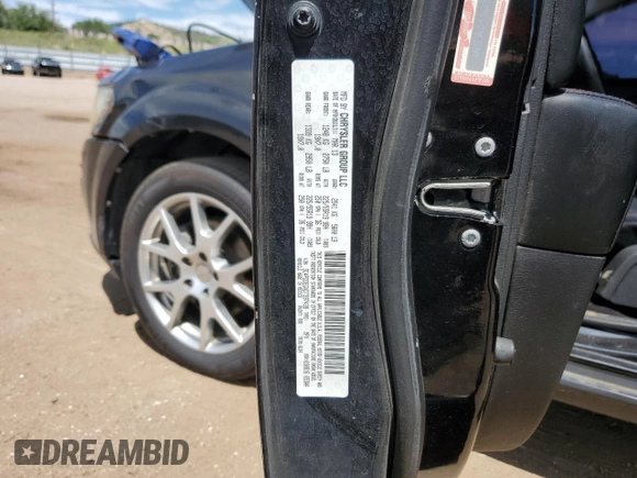 2013 Dodge Journey R/T with VIN 3C4PDDEGXDT597439, listed as a Copart auction lot 63650965 with 226,543 mi miles and Clean title. Bid and sale history available at DreamBid. Image 12.