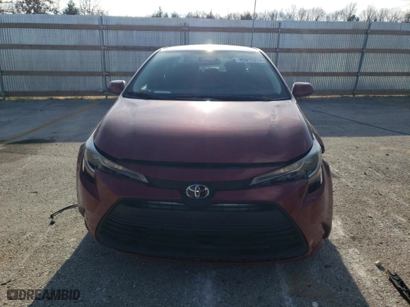 2024 Toyota Corolla LE with VIN 5YFB4MDE9RP112857, listed as a Copart auction lot 85915224 with 10,586 mi miles and Salvage Title. Bid and sale history available at carsss.com. Image 5.