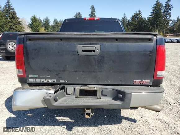 2010 GMC Sierra 1500 SLT with VIN 3GTRKWE39AG263916, listed as a Copart auction lot 53351725 with 133,887 mi miles and Salvage Title. Bid and sale history available at carsss.com. Image 6.