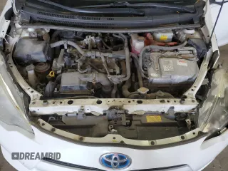 2012 Toyota Prius One with VIN JTDKDTB36C1523964, listed as a Copart auction lot 53661765 with 167,437 mi miles and Clean Title. Bid and sale history available at carsss.com. Image 11.