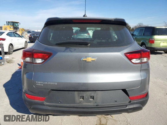 2021 Chevrolet TrailBlazer LS with VIN KL79MNSL3MB150238, listed as a Copart auction lot 89274405 with 73,299 mi miles and Salvage Title. Bid and sale history available at carsss.com. Image 6.
