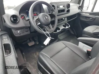2024 Mercedes-Benz Sprinter Cargo with VIN W1Y4KBHY1RT188908, listed as a Copart auction lot 46227725 with 4,828 mi miles and Non Repairable. Bid and sale history available at carsss.com. Image 8.