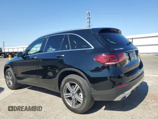 2022 Mercedes-Benz GLC 300 with VIN W1N0G8DB7NV399997, listed as a Copart auction lot 60511735 with 12,563 mi miles and Salvage title. Bid and sale history available at DreamBid. Image 2.