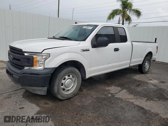 2020 Ford F-150 XL with VIN 1FTEX1CP8LKE46681, listed as a Copart auction lot 63350965 with 93,685 mi miles and Clean title. Bid and sale history available at DreamBid. Image 1.