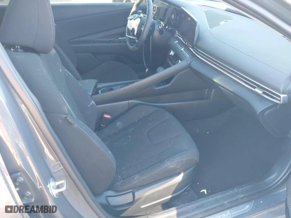 2024 Hyundai Elantra SEL with VIN KMHLS4DG3RU843312, listed as a IAAI auction lot 41345651 with 3,394 mi miles. Bid and sale history available at carsss.com. Image 5.