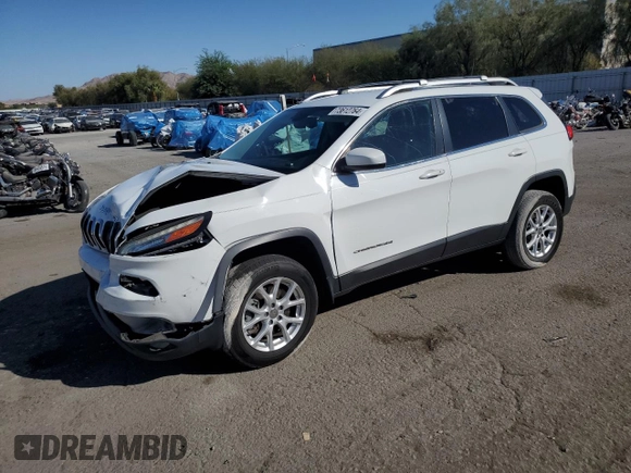 2016 Jeep Cherokee Latitude with VIN 1C4PJMCS6GW104936, listed as a Copart auction lot 73612764 with 117,879 mi miles and Salvage Title. Bid and sale history available at carsss.com. Image 1.