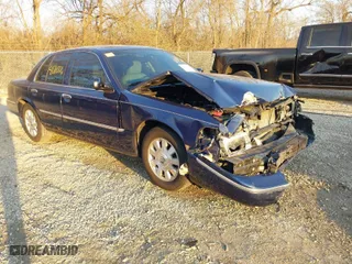 2004 Mercury Grand Marquis LS Premium with VIN 2MEHM75WX4X602374, listed as a IAAI auction lot 41780126 with 100,169 mi miles. Bid and sale history available at carsss.com. Image 1.