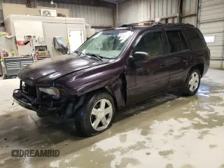 2008 Chevrolet TrailBlazer LT w/3LT with VIN 1GNDT13S782113852, listed as a Copart auction lot 51027784 with 163,593 mi miles and Salvage Title. Bid and sale history available at carsss.com. Image 1.