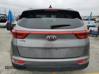 2017 Kia Sportage EX with VIN KNDPN3AC1H7160580, listed as a Copart auction lot 55949545 with 98,870 mi miles and Salvage title. Bid and sale history available at DreamBid. Image 6.