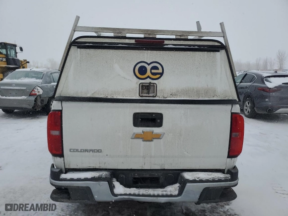 2017 Chevrolet Colorado 2WD Work Truck with VIN 1GCHSBEA0H1144132, listed as a Copart auction lot 43958855 with 113,526 mi miles and Salvage Title. Bid and sale history available at carsss.com. Image 6.