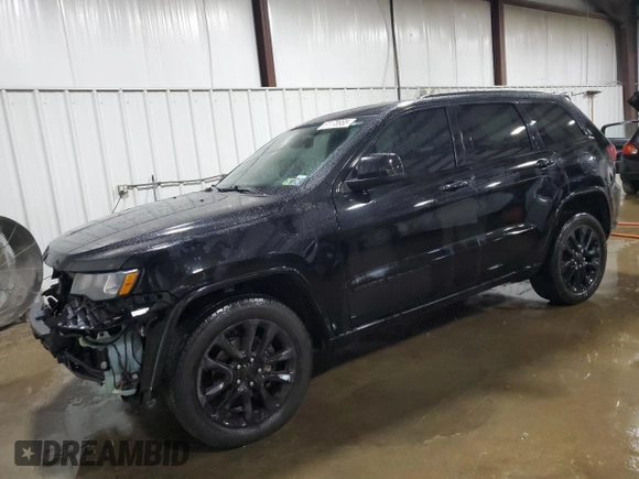 2018 Jeep Grand Cherokee Laredo E with VIN 1C4RJFAG9JC390597, listed as a Copart auction lot 61178955 with 78,363 mi miles and Salvage title. Bid and sale history available at DreamBid. Image 1.
