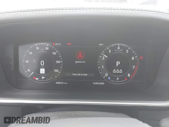 2019 Land Rover Range Rover HSE with VIN SALGS2SV0KA537745, listed as a IAAI auction lot 42245270 with 49,616 mi miles and . Bid and sale history available at DreamBid. Image 7.