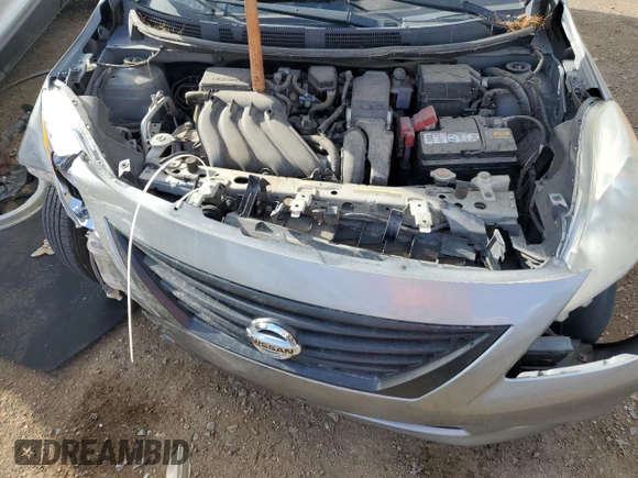 2012 Nissan Versa SV with VIN 3N1CN7AP9CL808344, listed as a Copart auction lot 71943844 with 133,288 mi miles and Salvage Title. Bid and sale history available at carsss.com. Image 11.