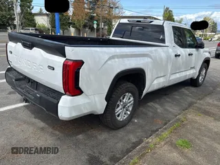 2022 Toyota Tundra SR5 with VIN 5TFLA5GD2NX001679, listed as a Copart auction lot 53191915 with 6,814 mi miles and Salvage title. Bid and sale history available at DreamBid. Image 4.