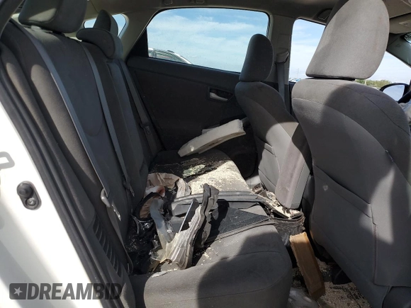 2011 Toyota Prius I with VIN JTDKN3DU1B0297789, listed as a Copart auction lot 84598534 with 218,023 mi miles and Salvage Title. Bid and sale history available at DreamBid. Image 10.