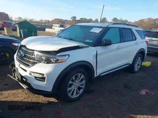 2021 Ford Explorer XLT with VIN 1FMSK8DH4MGA10203, listed as a IAAI auction lot 40713164 with 48,285 mi miles. Bid and sale history available at carsss.com. Image 18.